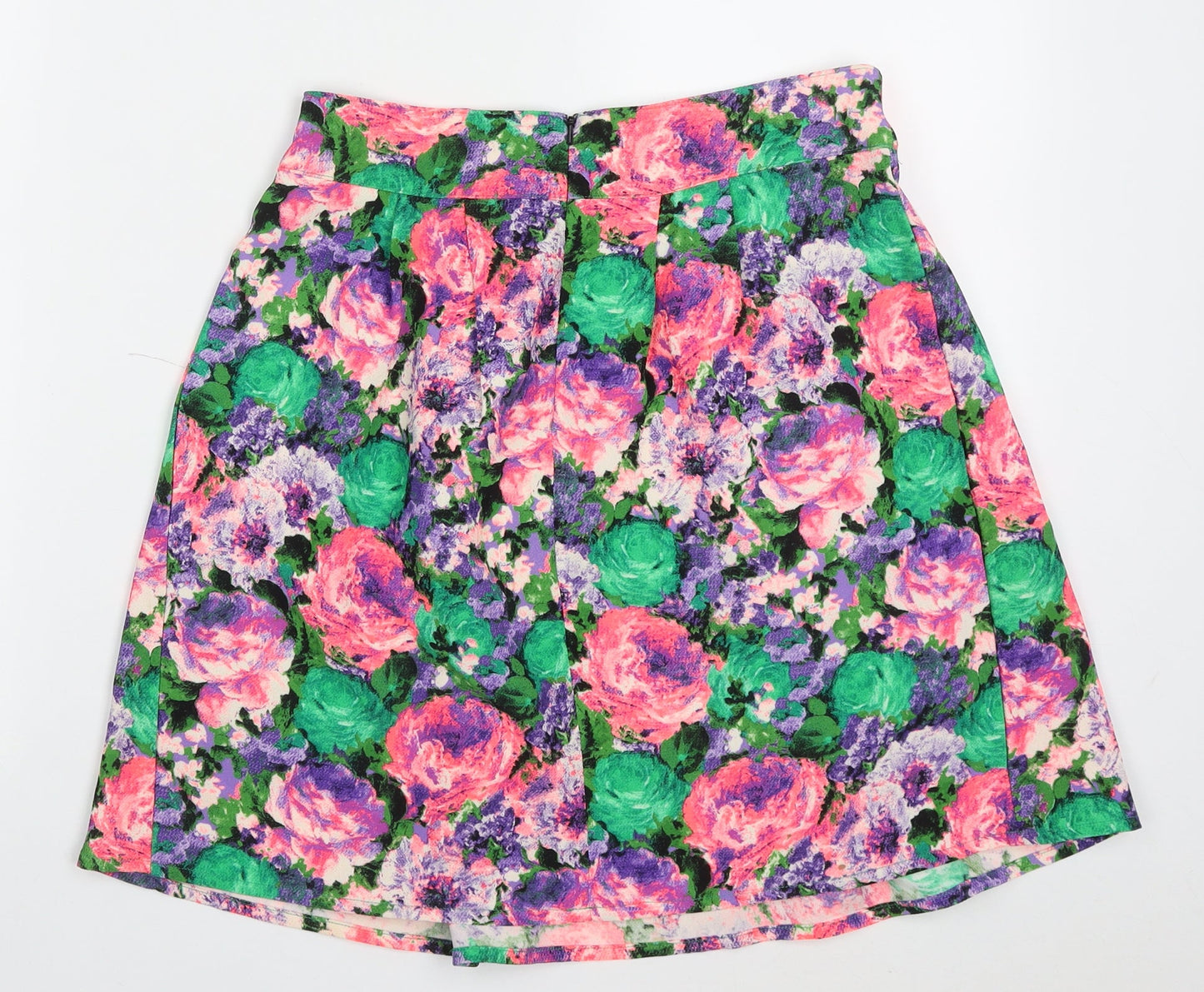Womens UK Size 10 River Island A-Line Rayon Skirt