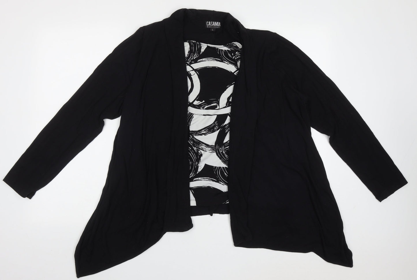 Womens UK Size L Casamia Black Pullover Jumper