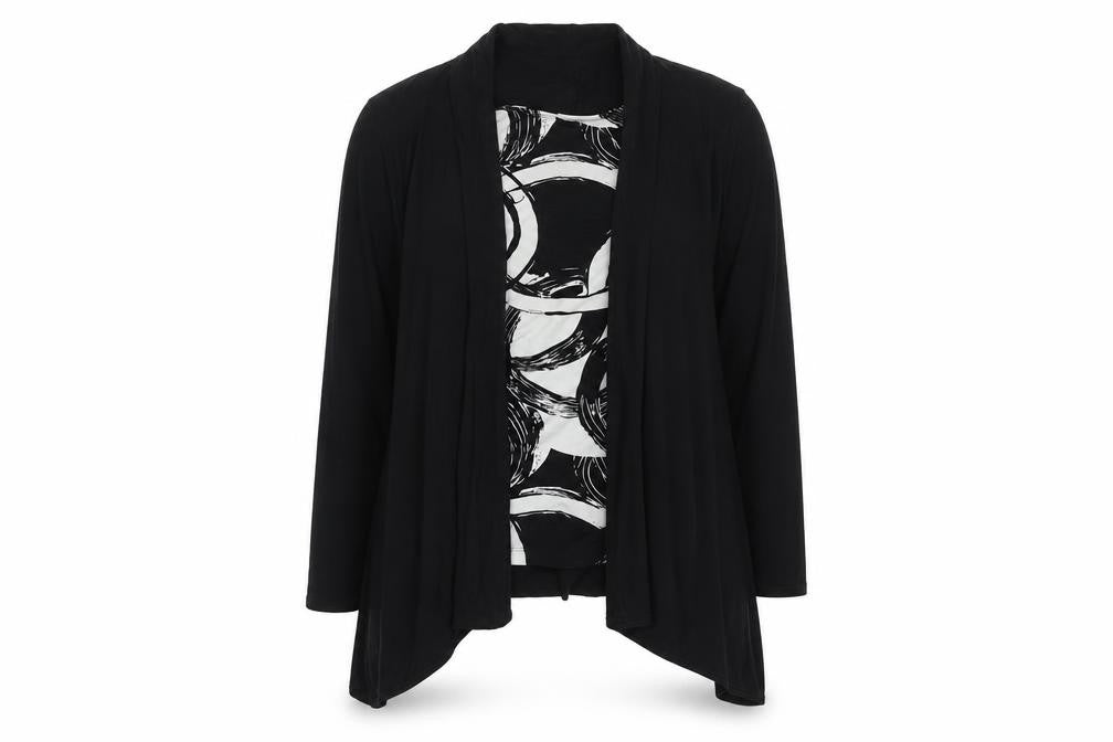 Womens UK Size L Casamia Black Pullover Jumper