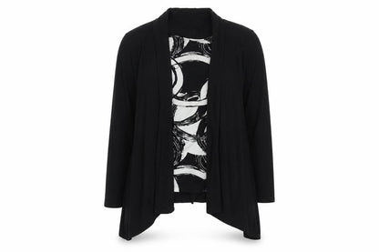 Womens UK Size L Casamia Black Pullover Jumper