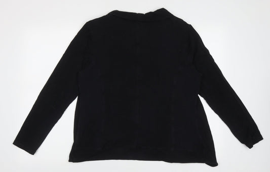 Womens UK Size L Casamia Black Pullover Jumper