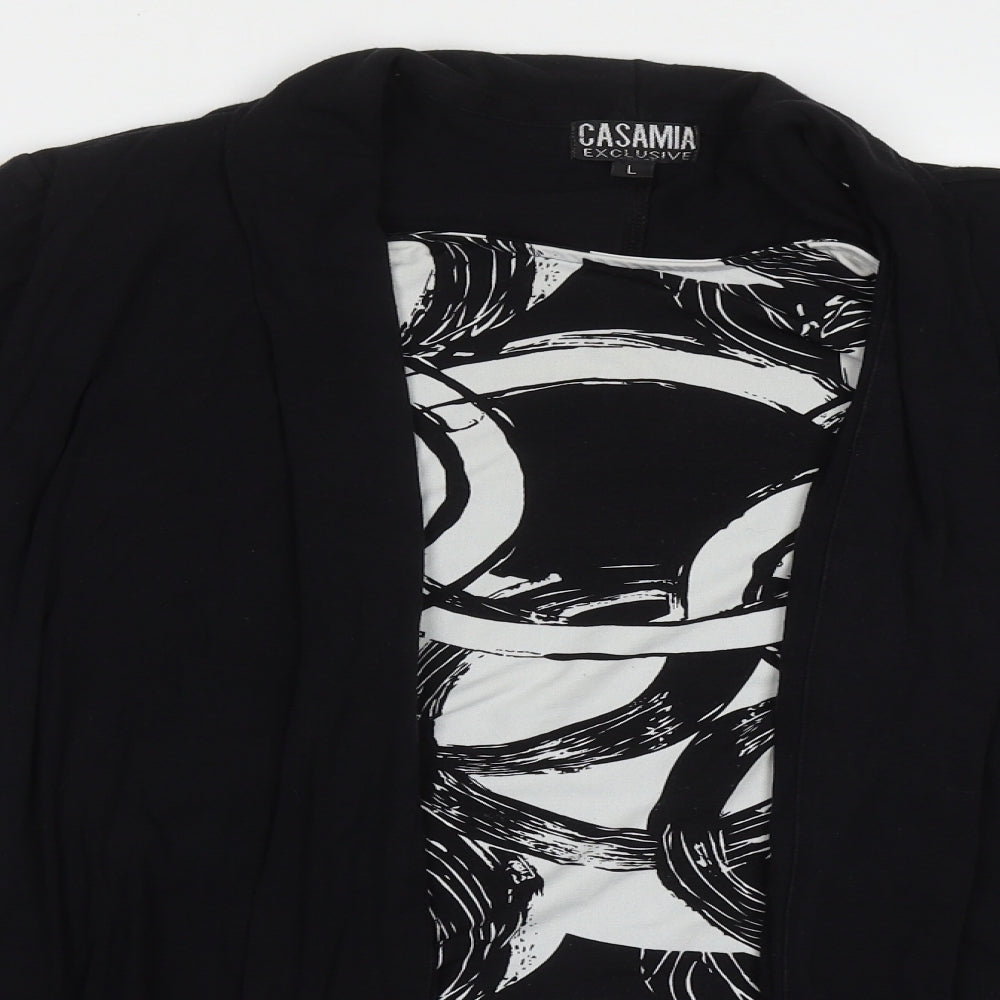 Womens UK Size L Casamia Black Pullover Jumper