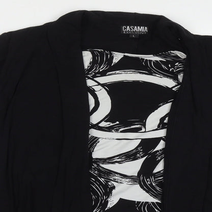Womens UK Size L Casamia Black Pullover Jumper