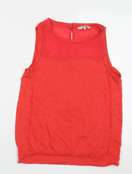 Womens UK Size 12 NEXT Pink Basic Tank
