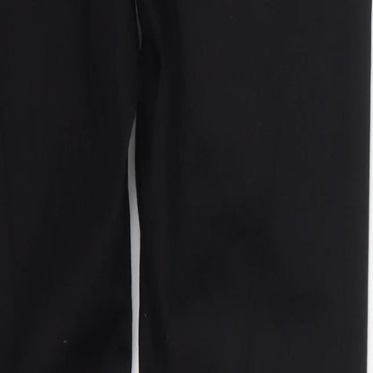 Topshop Womens Black  Cotton Skinny Jeans Size 26 in L29 in Regular Button