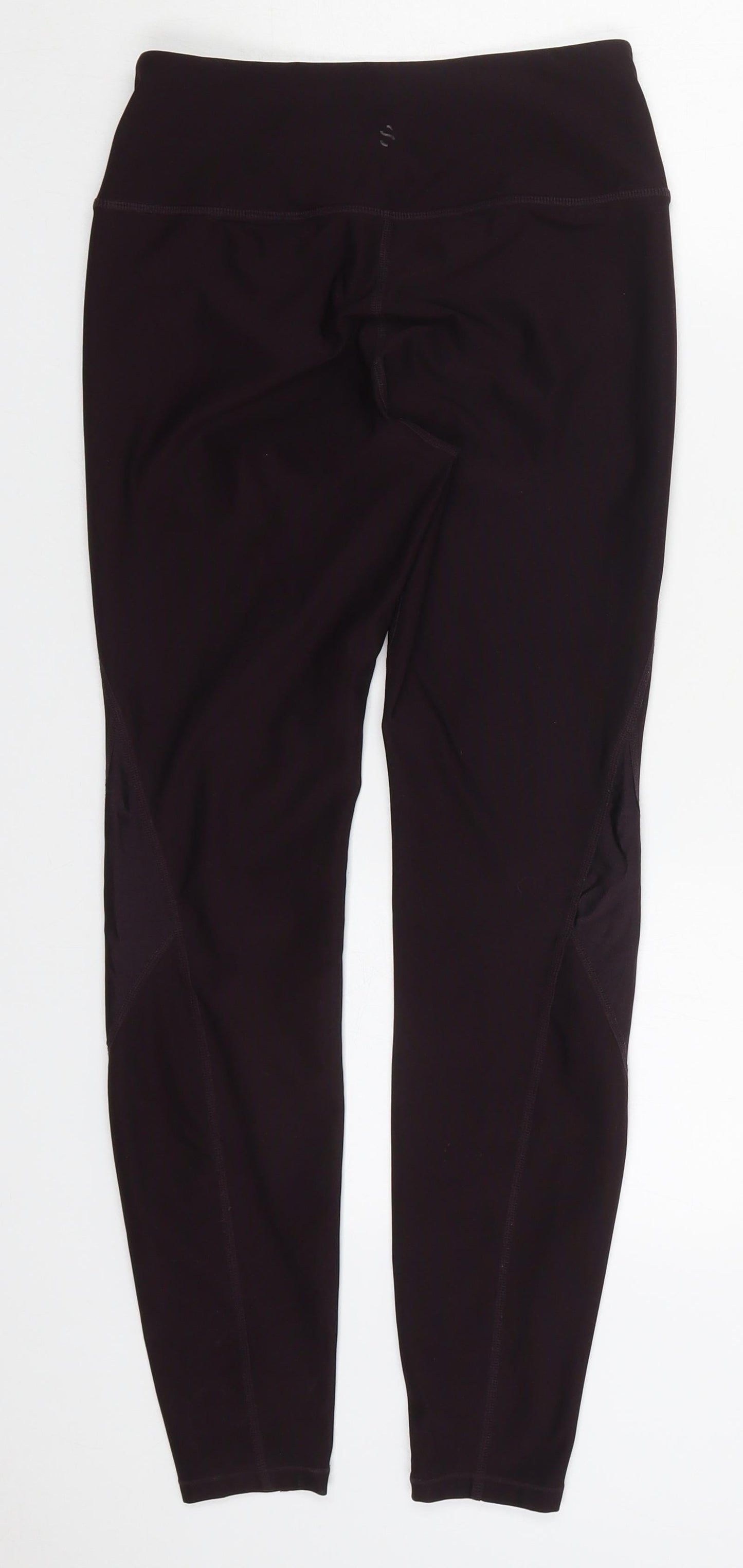 H&M Womens Purple  Polyester Compression Leggings Size S L27 in Regular