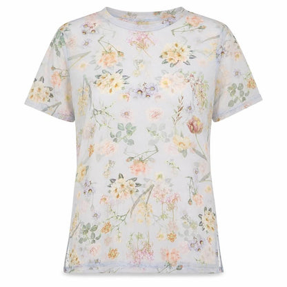 Womens UK Size 8 New Lok Grey Basic T-Shirt