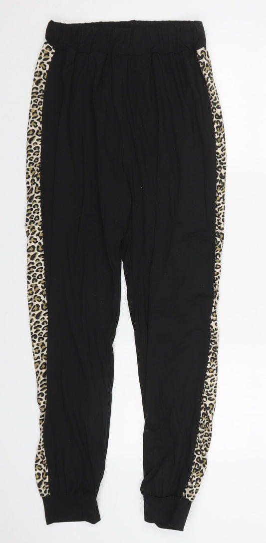 Womens UK Size 26 in Preworn Regular Fit  Black Trousers