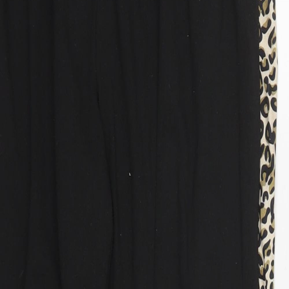 Womens UK Size 26 in Preworn Regular Fit  Black Trousers