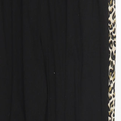 Womens UK Size 26 in Preworn Regular Fit  Black Trousers