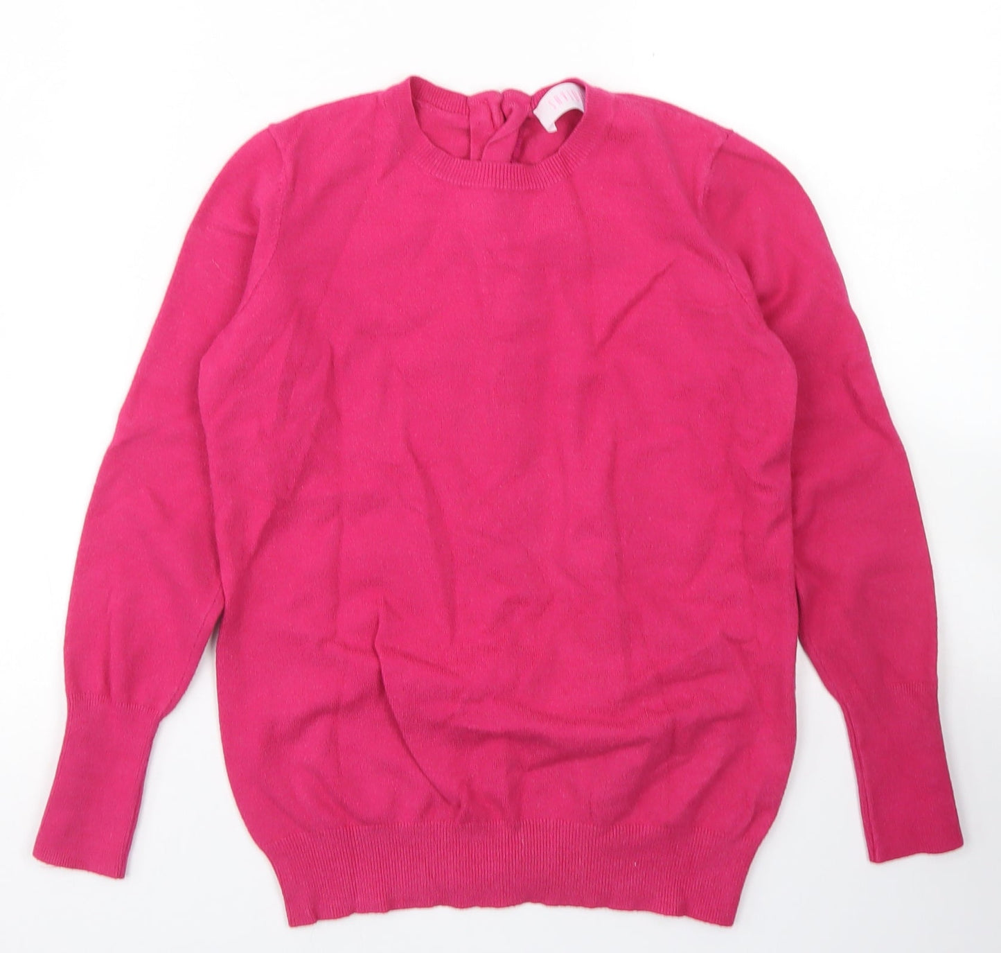 Womens UK Size XS Savida Pink Pullover Jumper