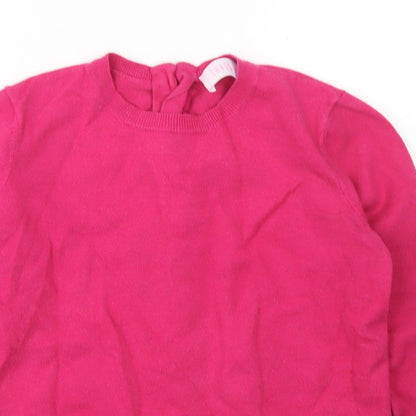 Womens UK Size XS Savida Pink Pullover Jumper