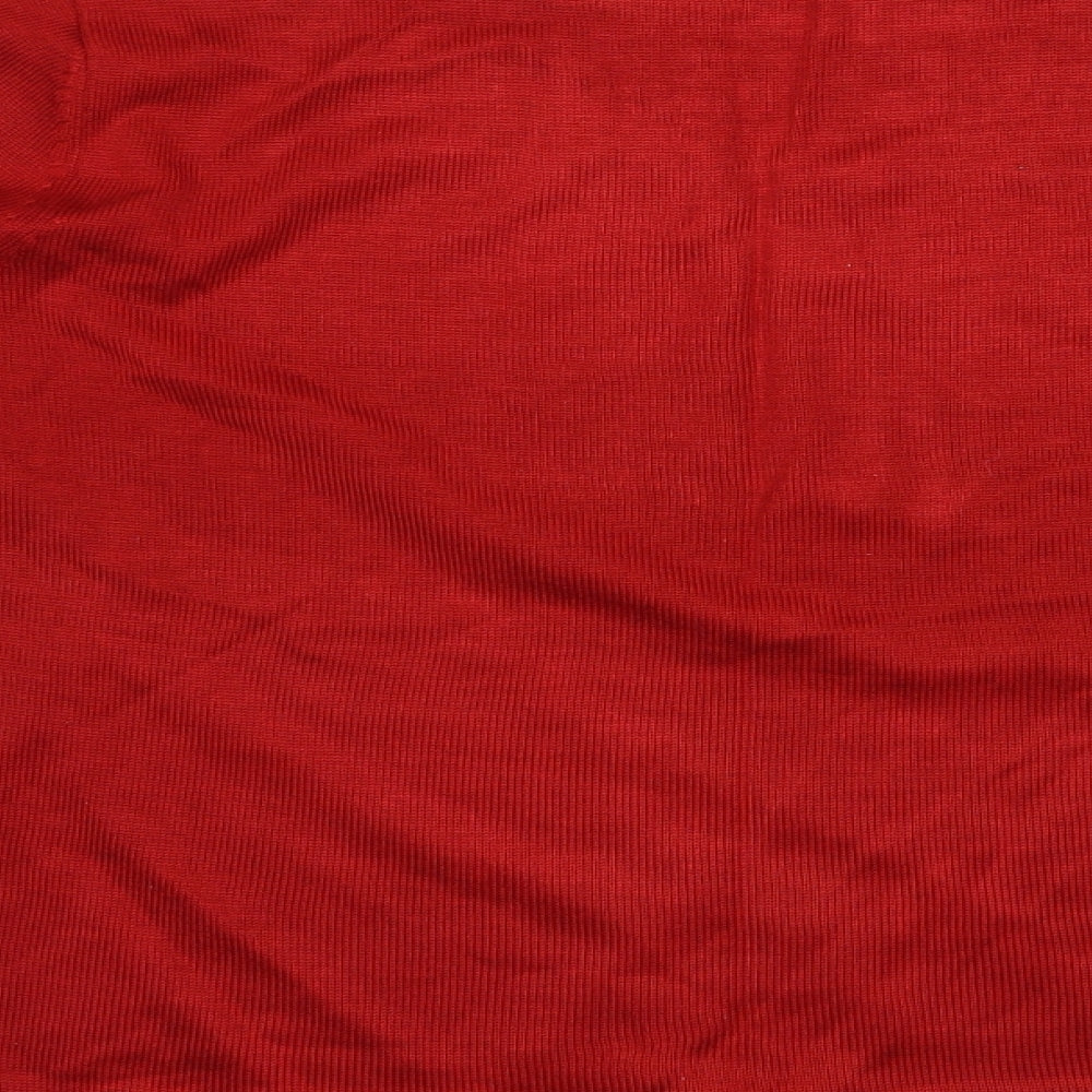 Womens UK Size M Bonmarché Red Pullover Jumper
