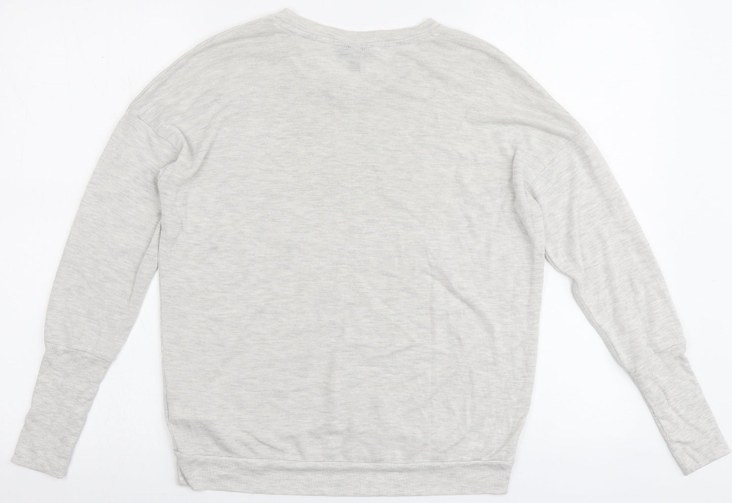 Womens UK Size 6 Topshop Grey Pullover Jumper