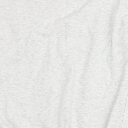 H&M Womens Grey  Cotton Pullover Sweatshirt Size S