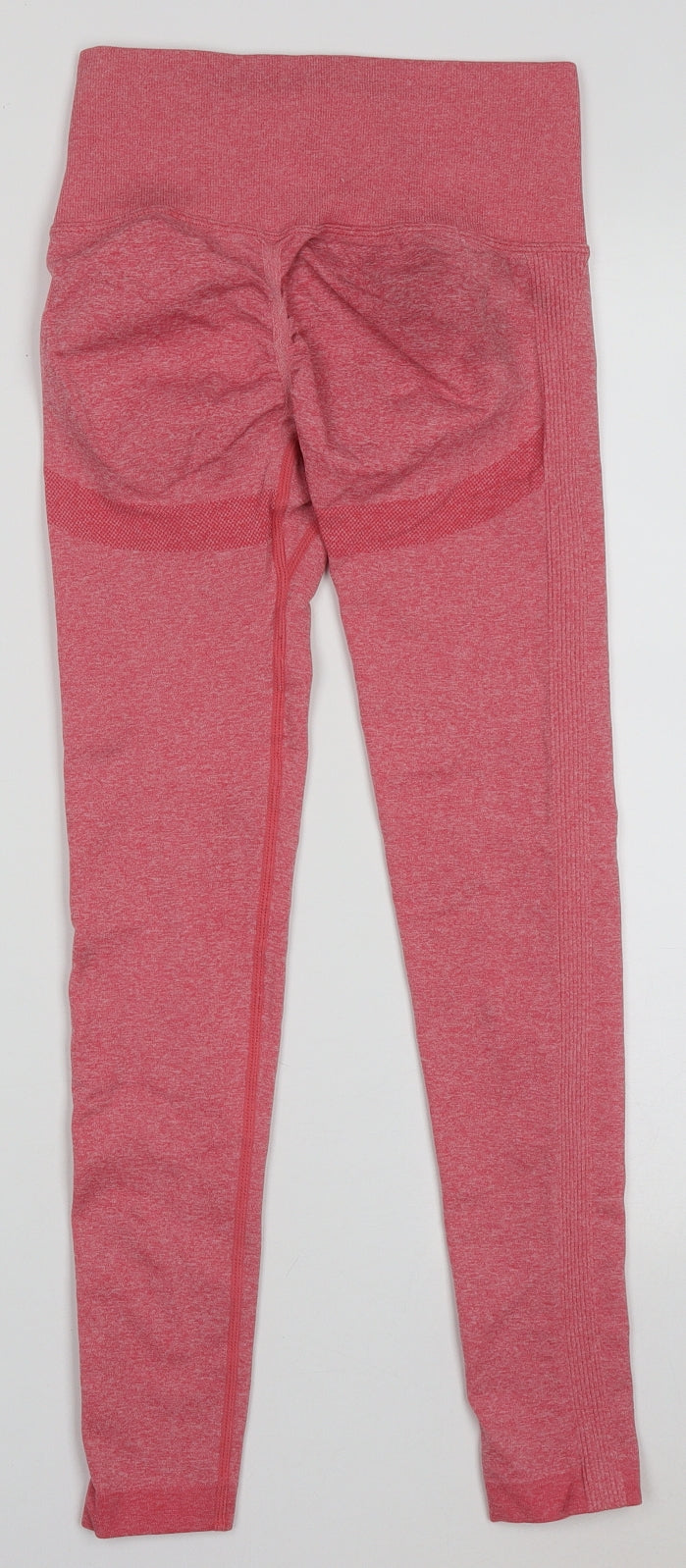 Preworn Womens Pink  Polyamide Sweatpants Leggings Size S L26 in Regular Pullover
