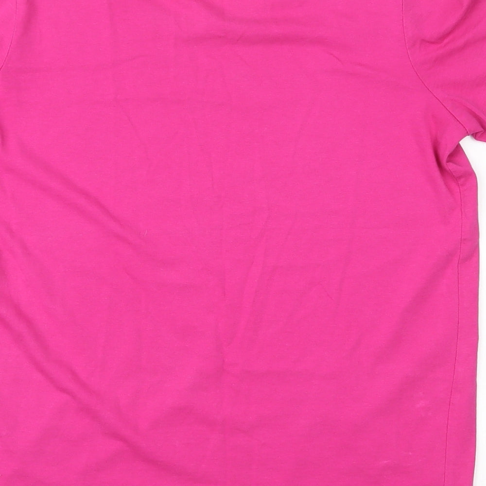Womens UK Size 6 NEXT Pink Basic T-Shirt