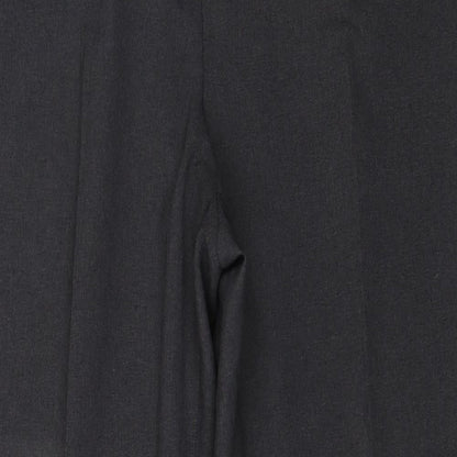 Womens UK Size 18 Marks and Spencer Regular Fit Dress Pants Grey Trousers