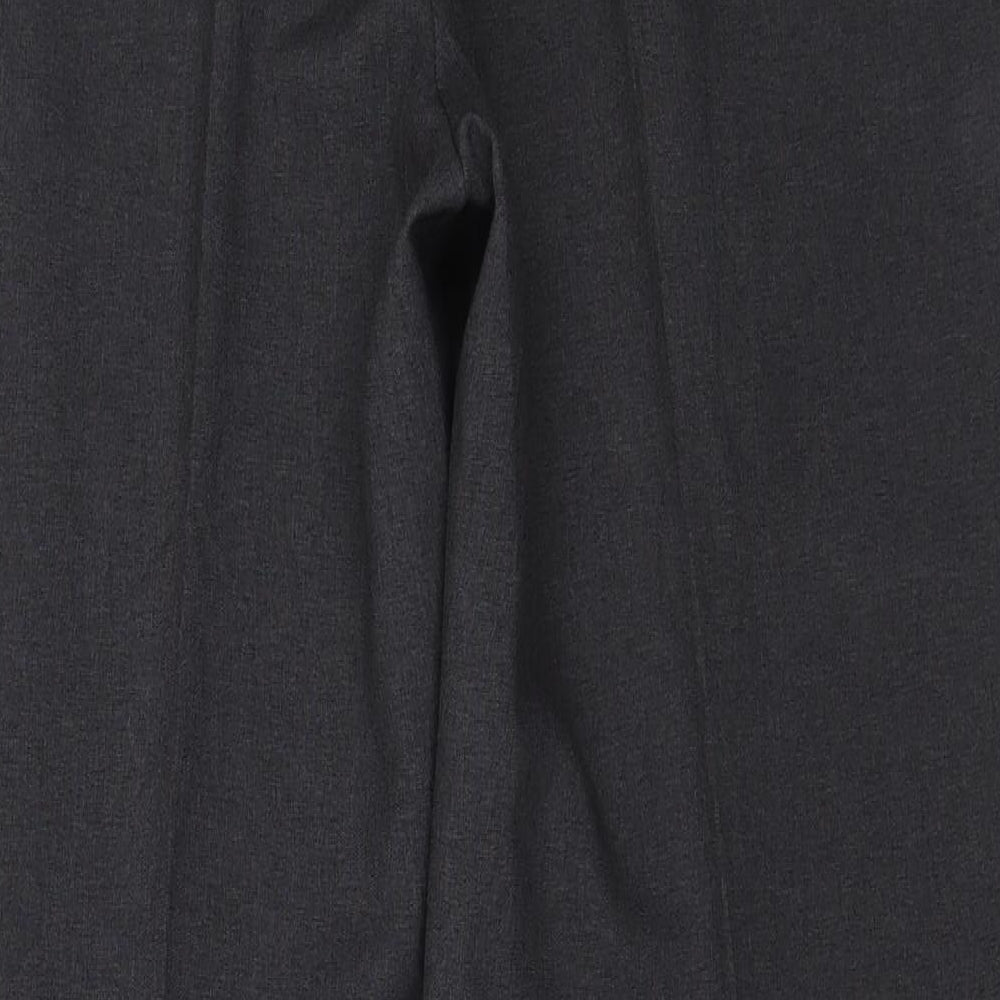 Womens UK Size 18 Marks and Spencer Regular Fit Dress Pants Grey Trousers