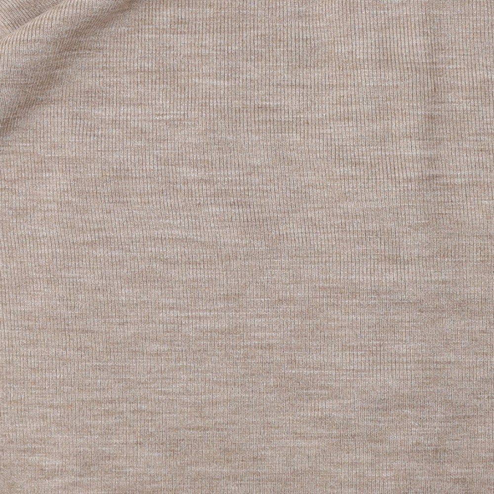 Womens UK Size One Size Paramour Beige Cardigan Jumper