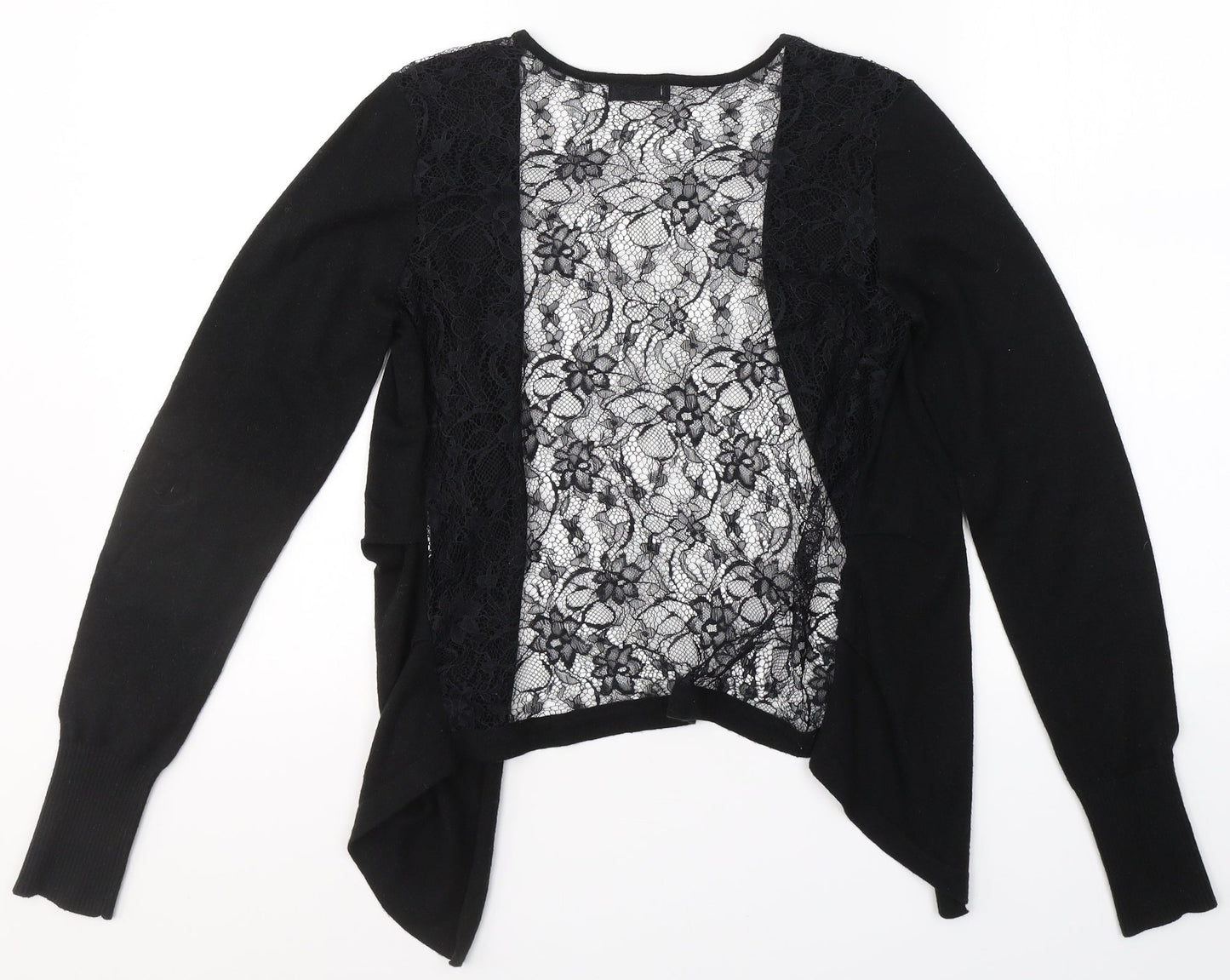 Womens UK Size S VERO MODA Black Cardigan Jumper