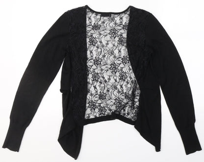 Womens UK Size S VERO MODA Black Cardigan Jumper