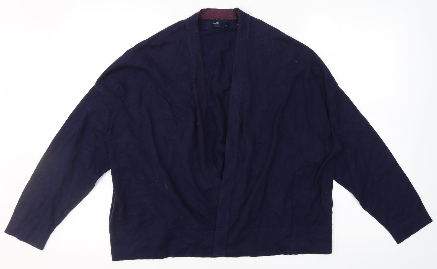 Womens UK Size 14 Marks and Spencer Blue Cardigan Jumper