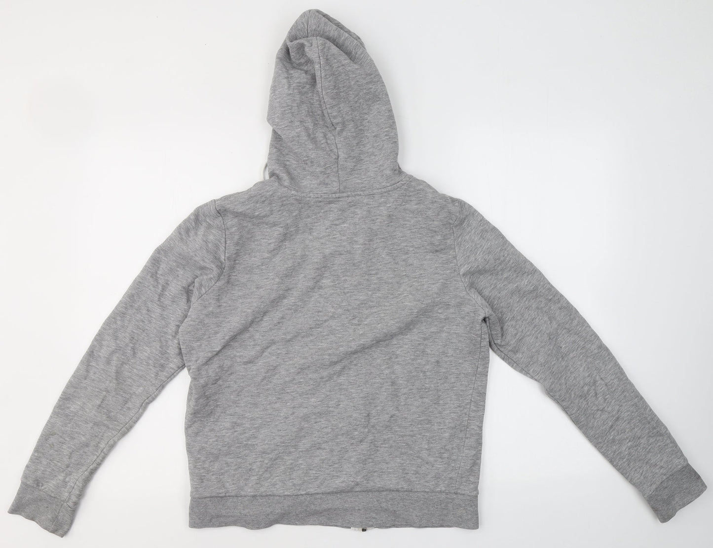 Womens UK Size M Divided by H&M Grey Full Zip Jumper