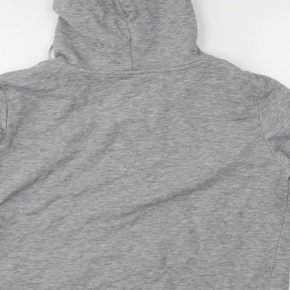 Womens UK Size M Divided by H&M Grey Full Zip Jumper