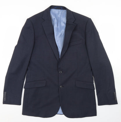 Mens UK Size 40 Taylor & Wright Regular Blue Suit Jacket