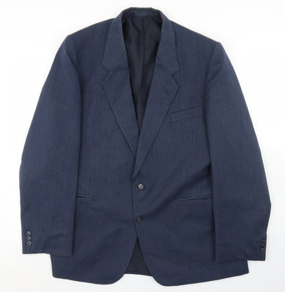 Mens UK Size 44 Canda Regular Blue Suit Jacket