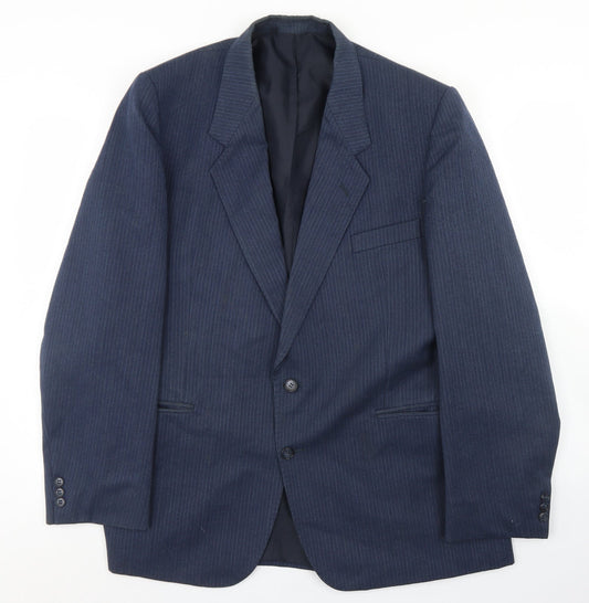 Mens UK Size 44 Canda Regular Blue Suit Jacket