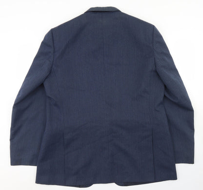Mens UK Size 44 Canda Regular Blue Suit Jacket