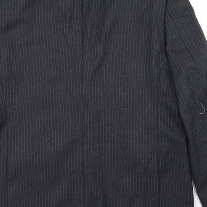 Mens UK Size 44 Brook Taverner Regular Grey Suit Jacket