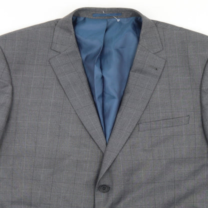 Mens UK Size 46 Taylor & Wright Regular Grey Suit Jacket