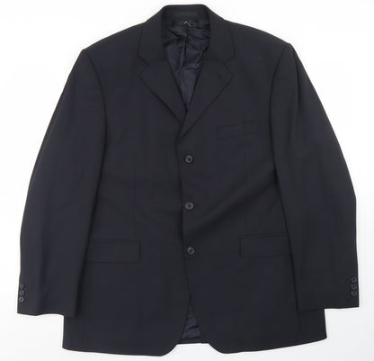 Mens UK Size 44 Burton Regular Blue Suit Jacket