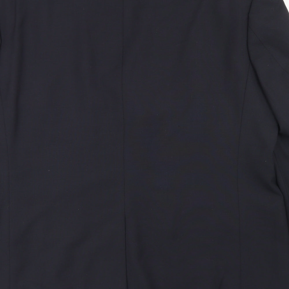 Mens UK Size 44 Burton Regular Blue Suit Jacket
