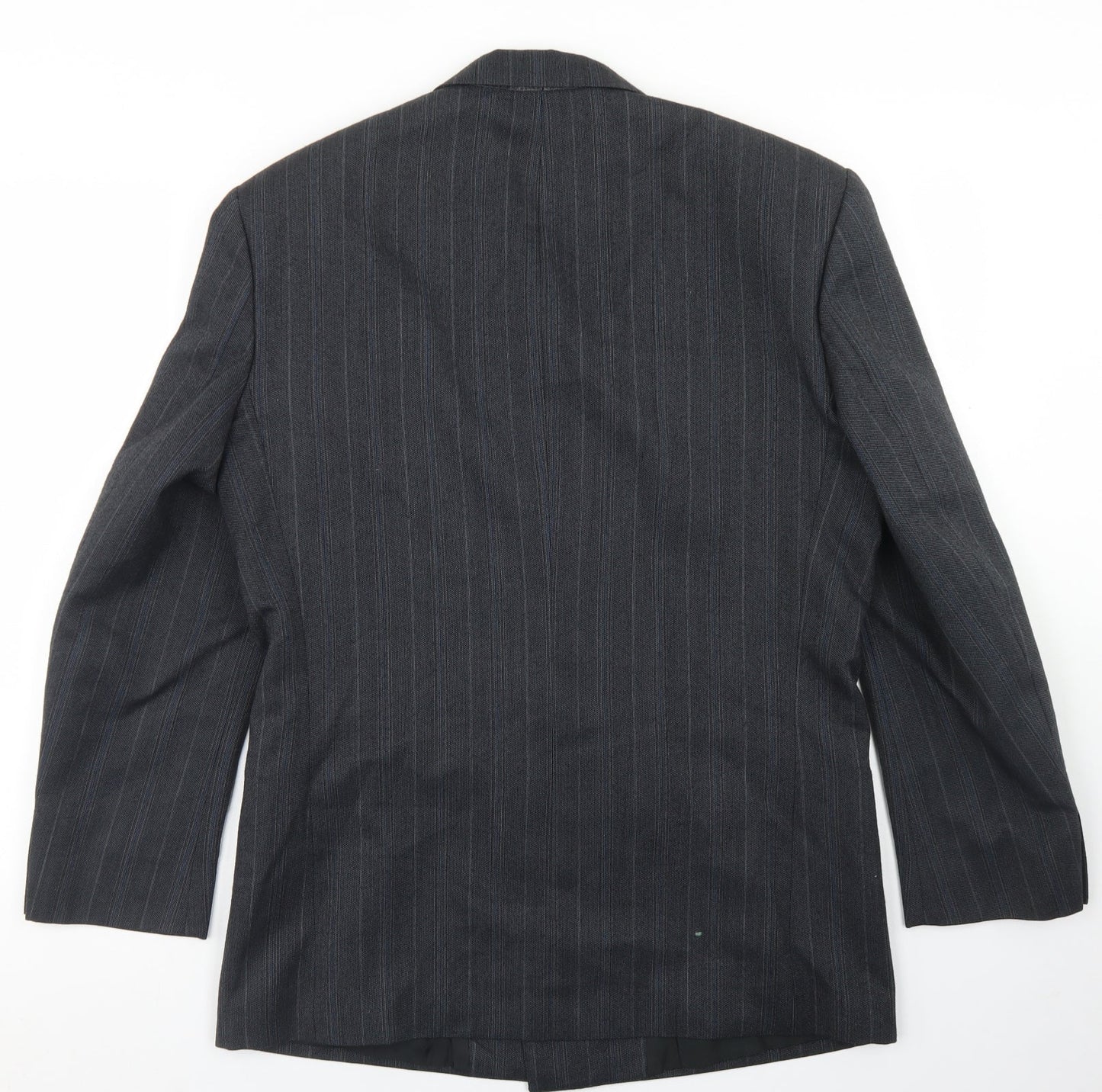 Mens UK Size 38 Preworn Regular Grey Suit Jacket