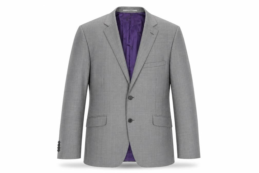 Mens UK Size 40 Paul Costelloe Regular Grey Suit Jacket