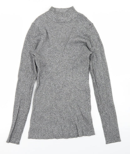 Womens UK Size S H&M Grey Pullover Jumper