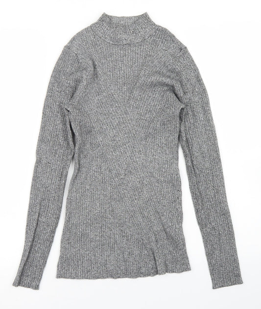 Womens UK Size S H&M Grey Pullover Jumper