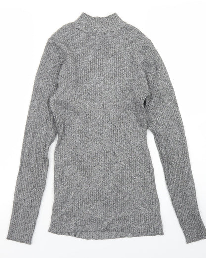 Womens UK Size S H&M Grey Pullover Jumper