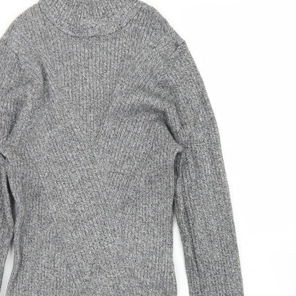 Womens UK Size S H&M Grey Pullover Jumper