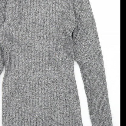 Womens UK Size S H&M Grey Pullover Jumper