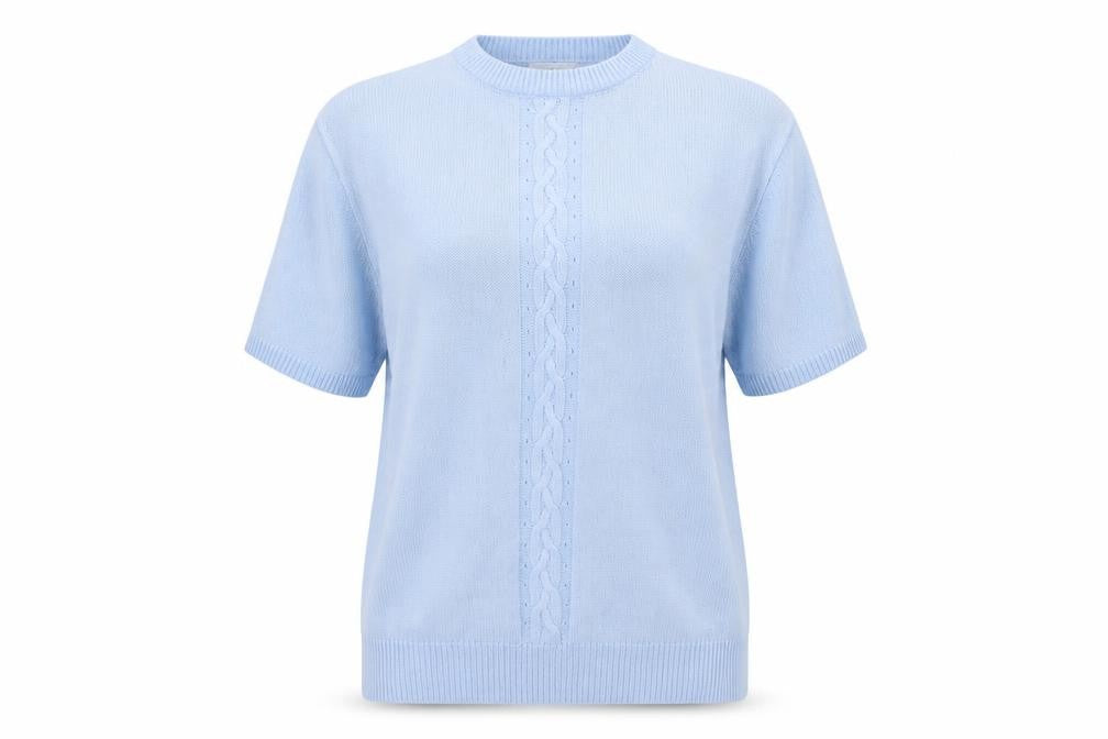 Womens UK Size 14 Berkertex Blue Pullover Jumper