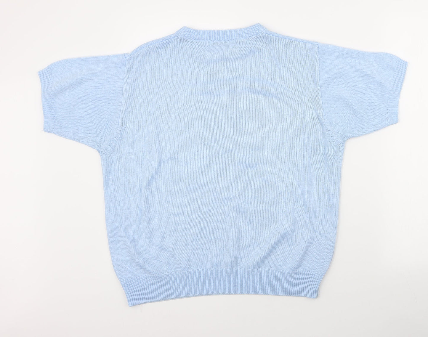 Womens UK Size 14 Berkertex Blue Pullover Jumper