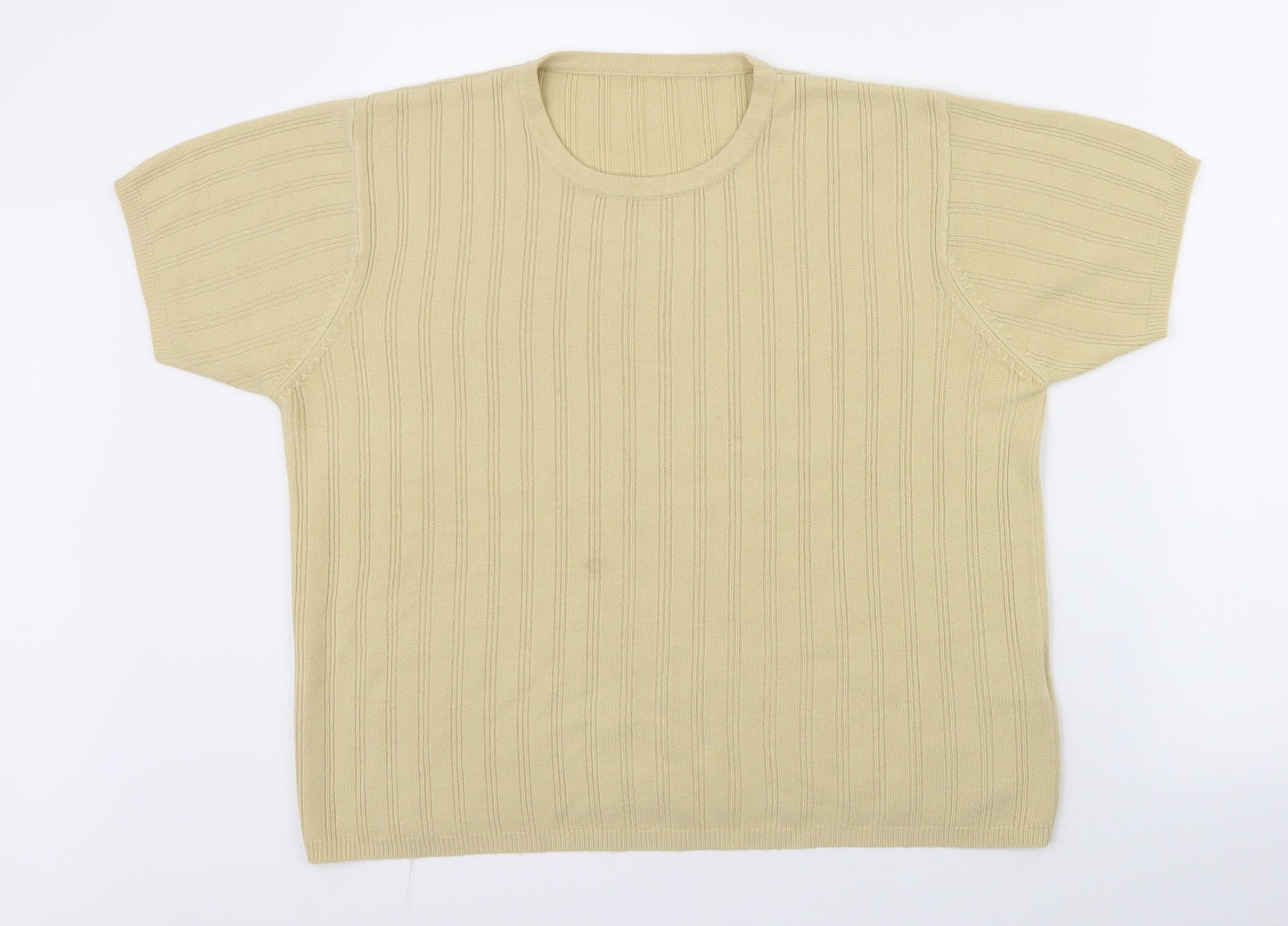 Womens UK Size 14 Berkertex Yellow Pullover Jumper