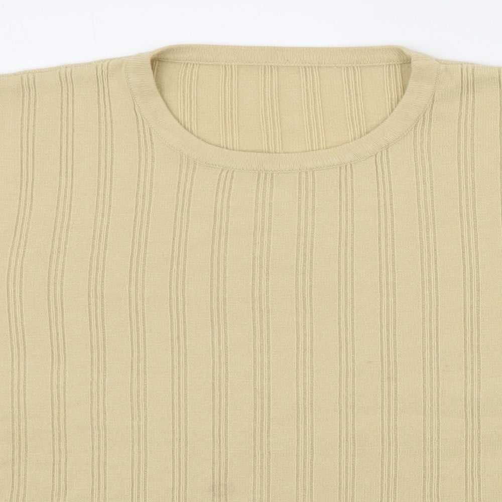 Womens UK Size 14 Berkertex Yellow Pullover Jumper