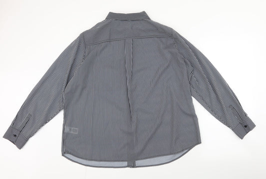 Womens UK Size 20 Marks and Spencer Black Basic Blouse