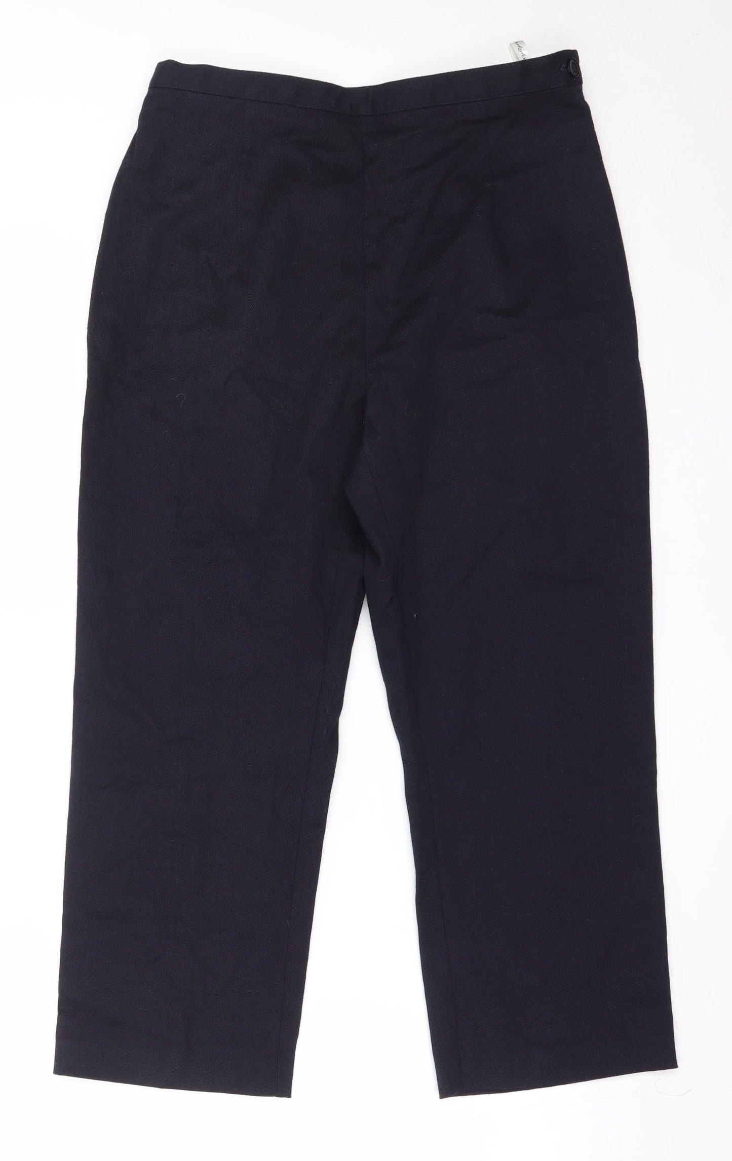 Womens UK Size 12 Berkertex Regular Fit  Blue Trousers